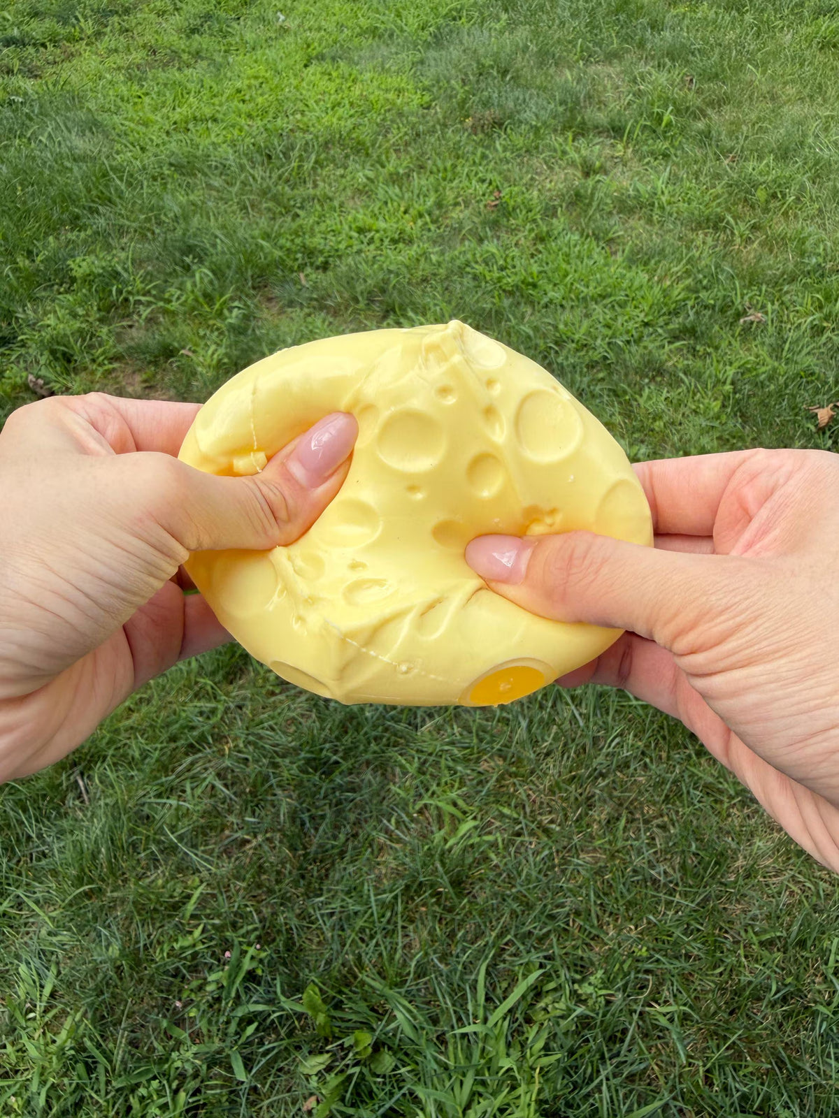 ♡ Vasline ♡ Jumbo Cheese Block Handmade Bibbi Squishy Toy