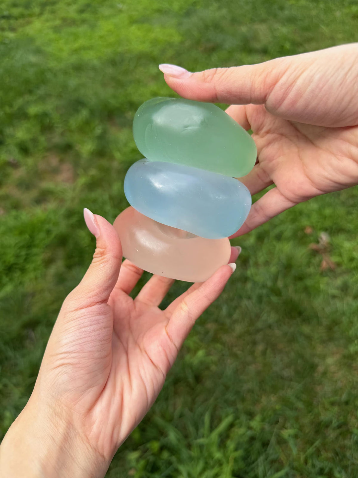 Coconut Oil Pastel Jelly Squishy