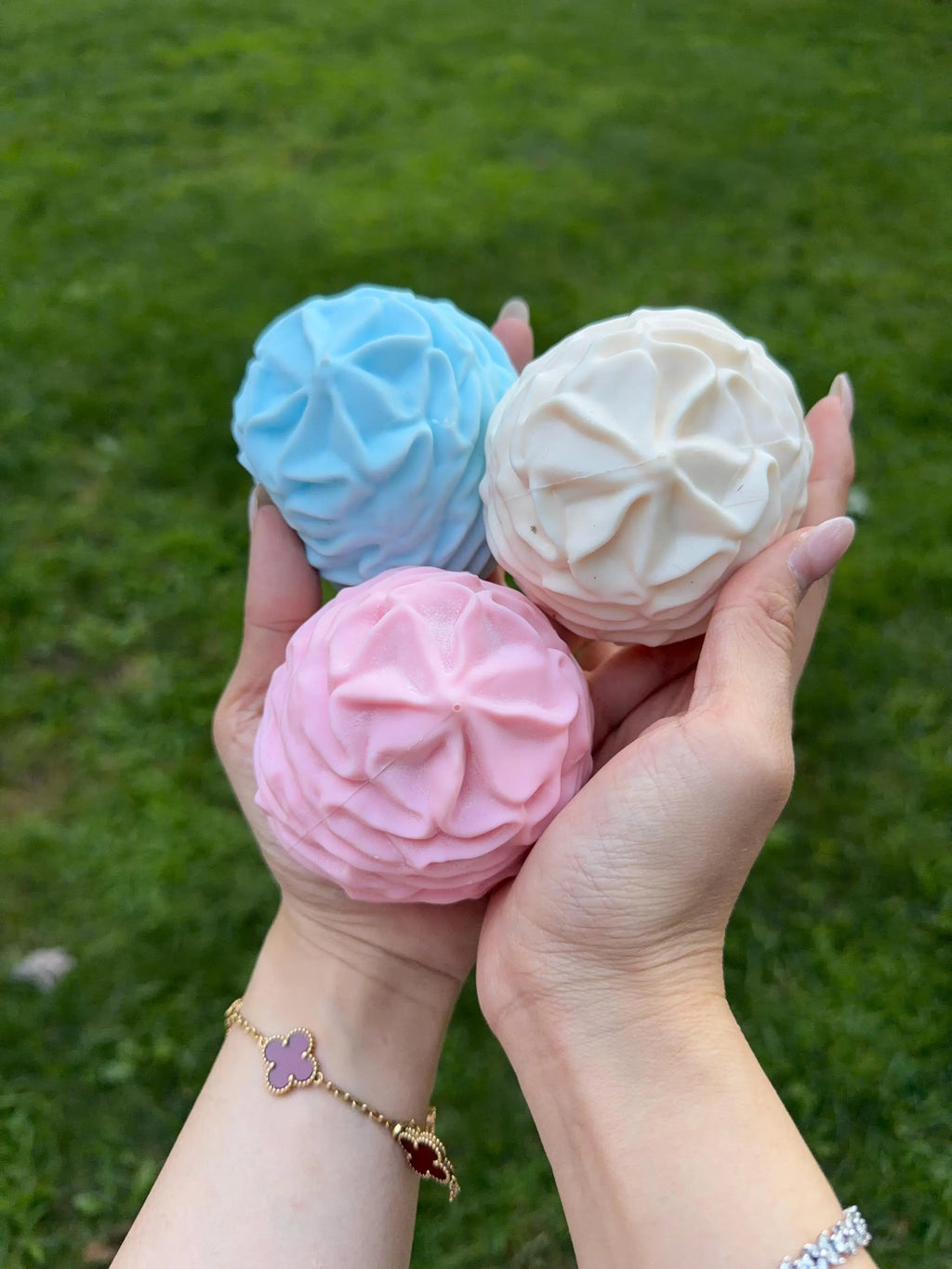 ♡ Crunchy ♡ Slow Rising Cream Swirl Squishy Toys Set