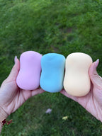 ♡ Crunchy ♡ Soap squishy in 3 colors Sensory Toy Bibbi Handmade stress ball