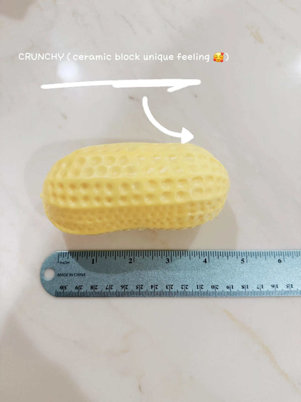 Strawberry, Peanut, Lemon, Mangosteen,Corn, Banana, Pudding, Cookie Crunchy Texture Squishy Sampler Figdet Toys