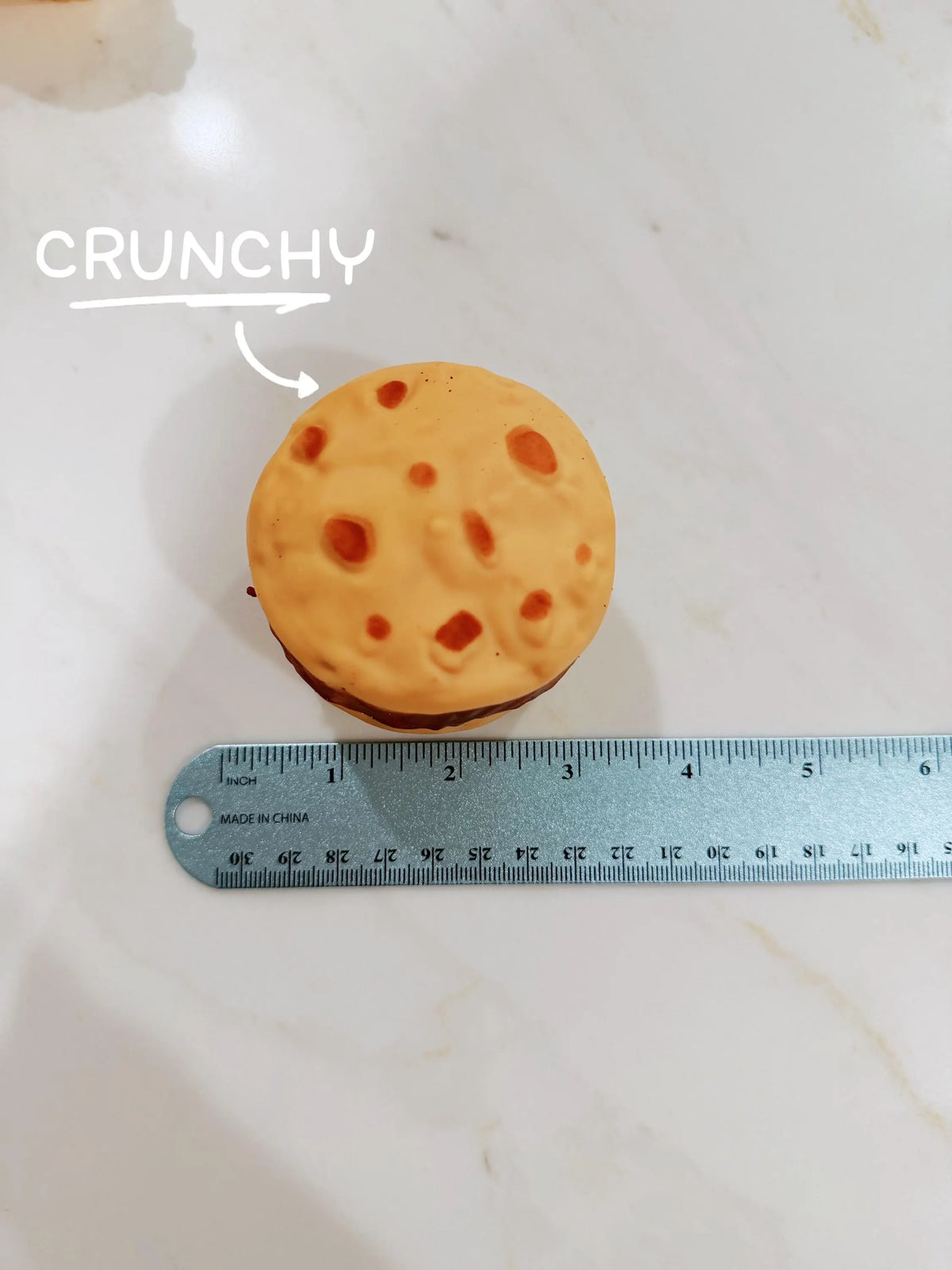 Strawberry, Peanut, Lemon, Mangosteen,Corn, Banana, Pudding, Cookie Crunchy Texture Squishy Sampler Figdet Toys