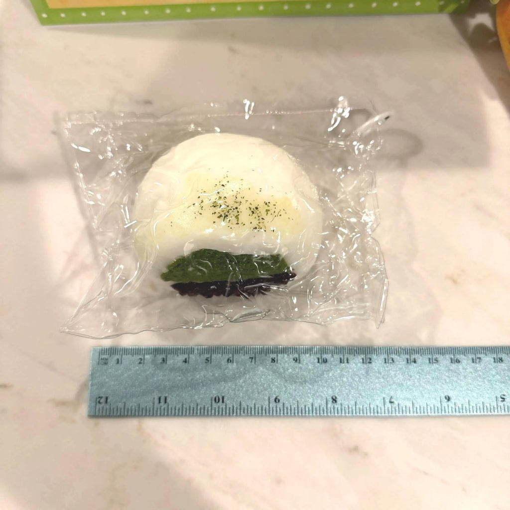 Matcha Red Bean Squishy  | Japanese Dessert Squishy | Azuki Bean Mochi Sensory Toy | Kawaii Food Stress Relief | ASMR Fidget Toy