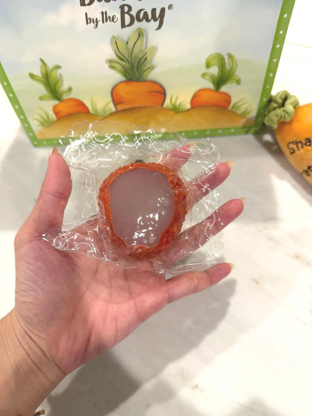 Lychee Squishy Soft Jelly Fruit Squishy | Realistic Kawaii Food Squishy | Sensory Stress Relief Toy | Cute Fidget Toy